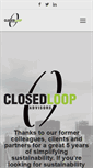 Mobile Screenshot of closedloopadvisors.com